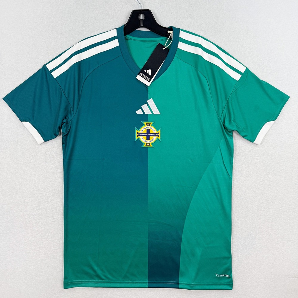 Adidas IFA Northern Ireland Jersey / Size XXL Mens / Green White JL6919, NEW